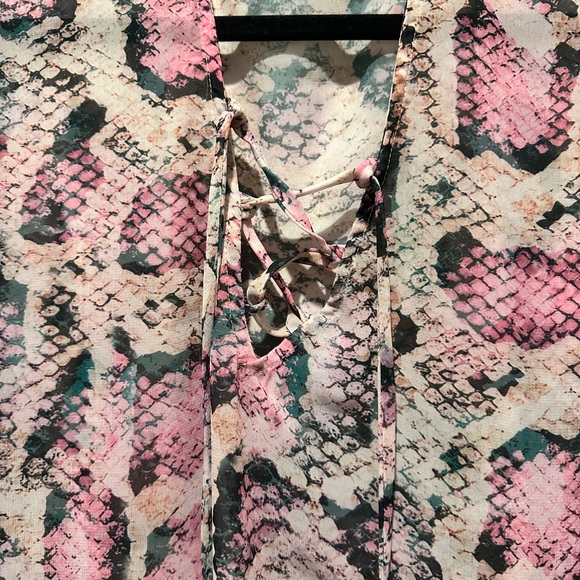 Show Me Your Mumu Peta Python Tunic Small - Picture 6 of 8